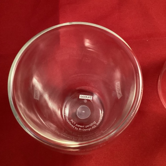 Two Bodum Pavina Double Wall Glasses lot - Picture 8 of 8